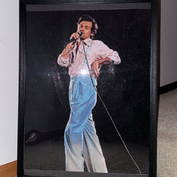 Harry Styles Framed Diamond Art - Picture 1 of 4